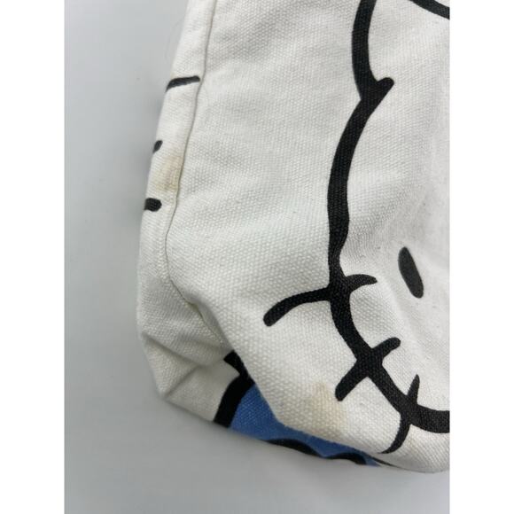 Hello Kitty Cute White Picnic Box Kids School Tote Handbag Zipper Gift Lunch Bag - Picture 6 of 10